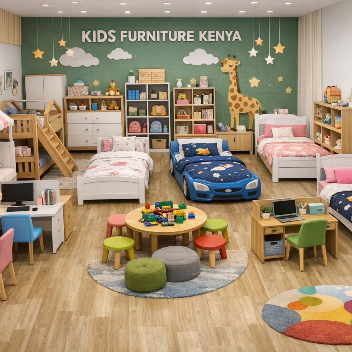 Kids furniture showroom